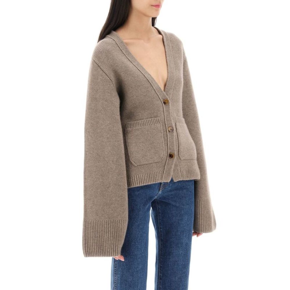 Khaite 'Scarlet' Cashmere Cardigan - Picture 2 of 4